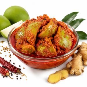 Allam Mango Pickle (Allam Avakaya)