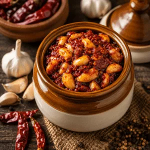 Garlic Pickle (Vellulli Pachadi)