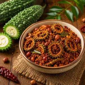 Kakarakaya Karam Podi – (Bitter Gourd)